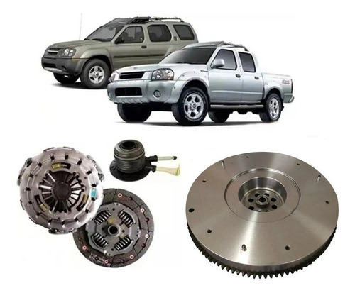 Volante Motor Com Kit Embreagem Frontier E Xterra 2.8 02/07