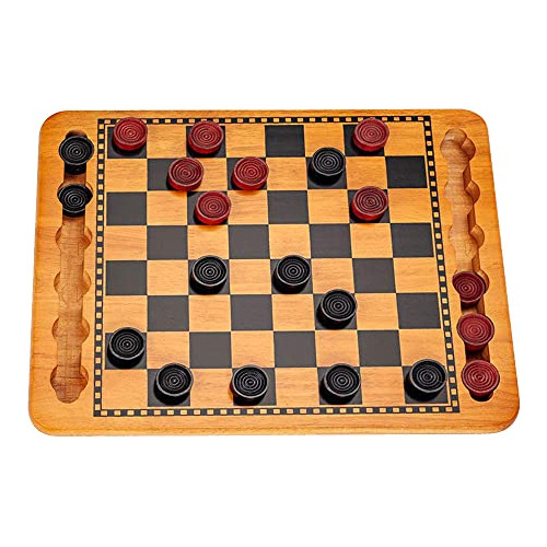 We Games Checkers Board Game Set, For Kids And Families, Cla