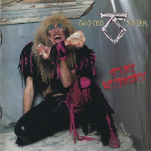 Conjunto de 2 CDs Twisted Sister Stay Hungry importado