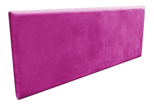  Cabeceira de cama box D'Rossi Interiores Clean 2 corpos 140cm x 56cm Camurça pink