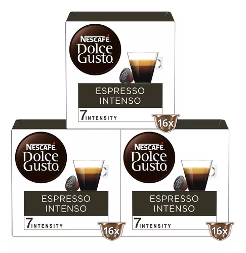 Café en cápsulas espresso intenso descafeinado Nescafé Dolce Gusto caja 30  unidades
