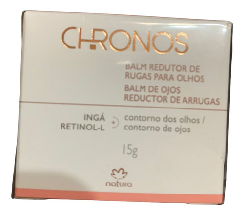 Reductor De Arrugas Chronos15g+desmaquillante Bifasico Natur