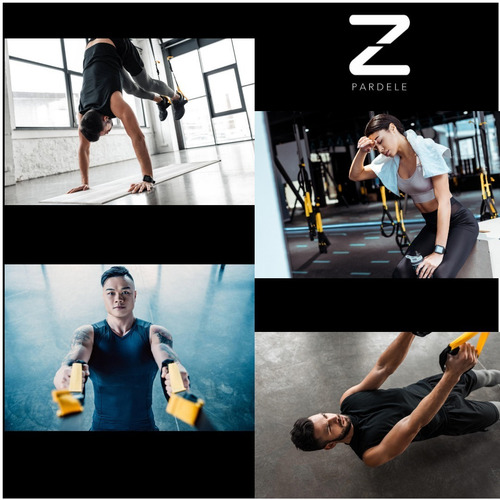 Imagen 7 de 9 de Bandas Suspension Tipo Trx Cuerdas Gym Suspension Training