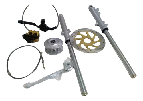 Sistema Freno De Disco Completo Bajaj Boxer Ct 100