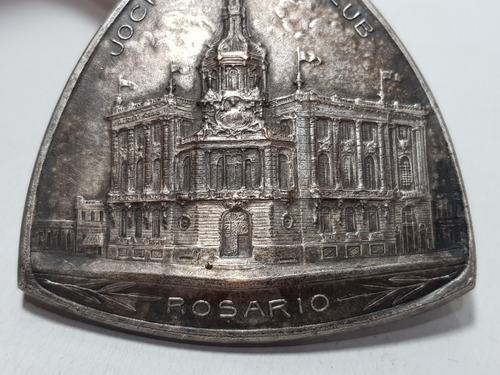Imagen 6 de 7 de Antigua Medalla Jockey Club Rosario 1913 Gotuzzo Mag 57986