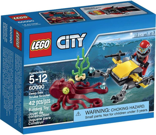 Set Juguete De Construcción Lego City Deep Sea Scooter 60090