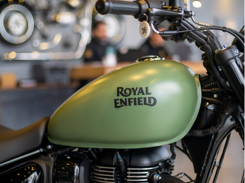 Meteor 350 Fireball Matt Green 1er Service Gratis