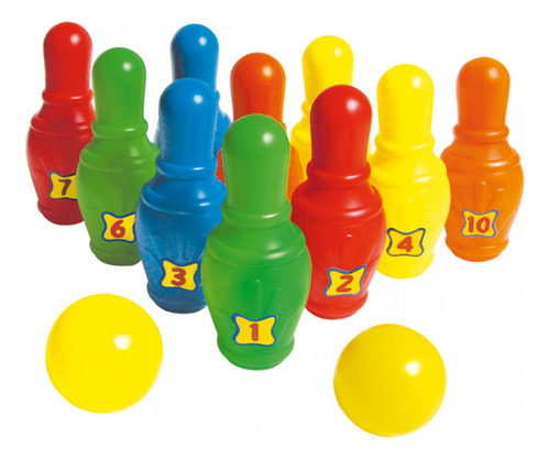 Boliche Barrilito 12 Piezas - Material Didáctico