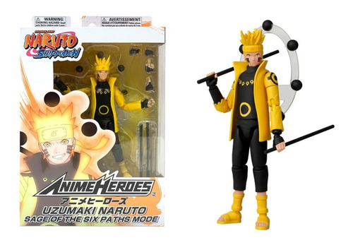 Naruto Figura Muñeco Juguete Anime Boruto Bandai Kurama Modo