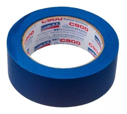 Cinta De Papel Enmascarar Azul Uv 48 Mm Doble A Pintor X 20 - $ 117.114,4