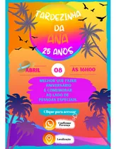 Comprar Convite Digital Tardezinha Convite Virtual Whatsapp