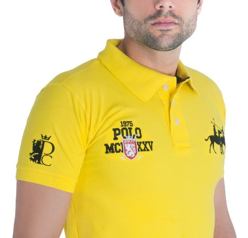 Polo Match Player Brasão Polo Collection