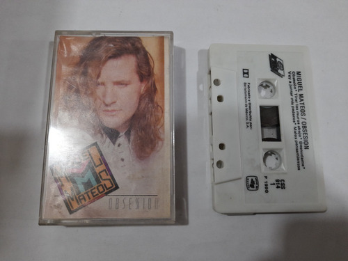 Cassette Miguel Mateos Obsesion En Formato Cassette