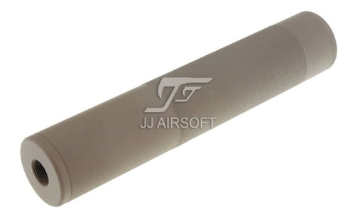 Carabina # Supresor - Moderador Para Airsoft - 14mm - Tan