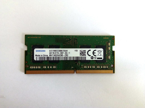 Memoria Ram Samsung Ddr4 4gb 2400mhz Para Portátil