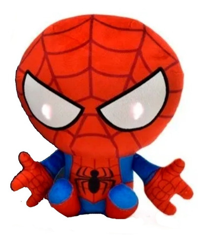 Peluche Superhéroes De Marvel Con Luz 25cm Spiderman Oficial