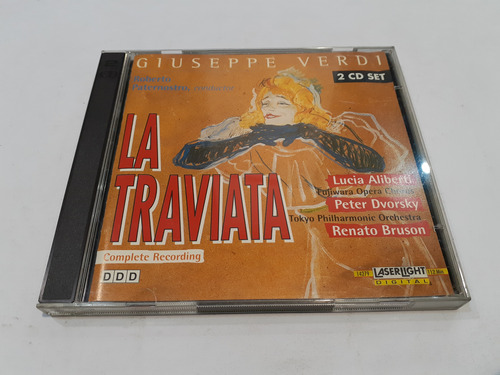 La Traviata, Verdi, Bruson, Aliberti - 2cd 1995 Usa Mint