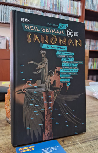 Sandman. Volumen 9: Las Benevolas. Biblioteca Sandman. Por Neil Gaiman. Edicion Black Label.