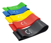Comprar Kit 5 Bandas Elasticas Isometricas Ejercicio Entrenamiento