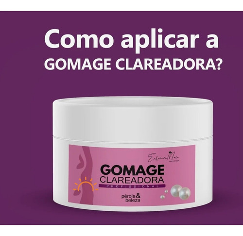 Imagem 7 de 9 de Gomage Clareadora Virilha Pescoço Joelho Envio Imediato