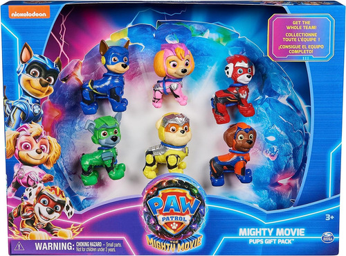 Paw Patrol Mighty Movie Figuras X6 17707 Srj