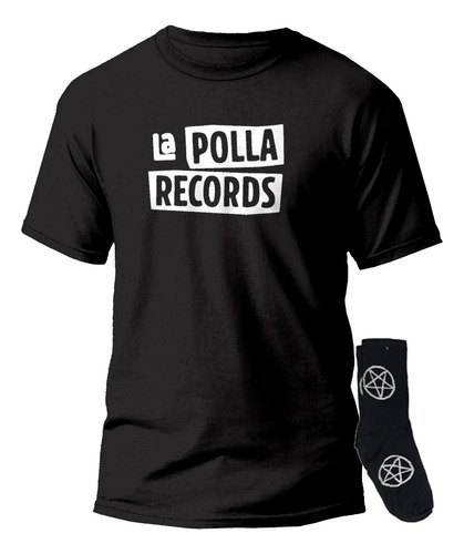 Playera & Calcetas La Polla Records Punk Rock Pentagrama