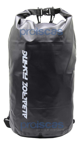 Saco Estanque Ecobag Albatroz Prova D'agua 30 L Pvc Preto