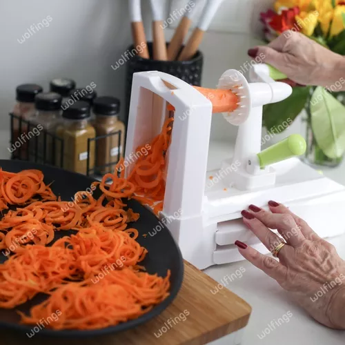 Espiralizador De Verduras Procesador Cortador Vegetales