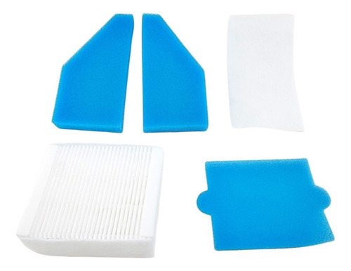 Imagen 6 de 10 de Juego De Filtros Para Aspiradora Thomas Aqua 78724, 5 Piesas