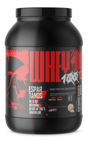 Whey Protein Concentrado 100% Pure 900g Wpc 80 - Espartanos