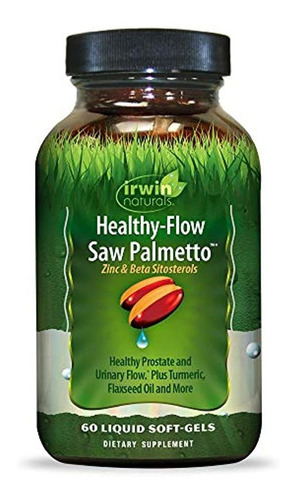 Irwin Naturals Saludable Flujo Saw Palmetto 60 unidades