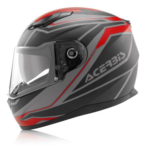 Imagen 5 de 5 de Casco Full Face X-strett Fs-8 Rojo/negro M