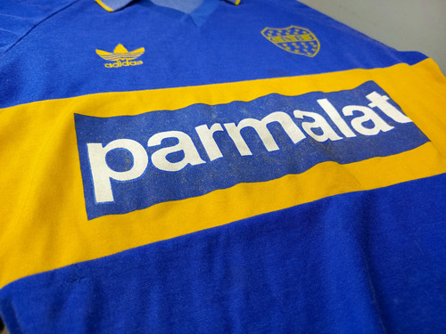 Camiseta Titular Boca Juniors 1992 Adidas Parmalat De Epoca (Usado)