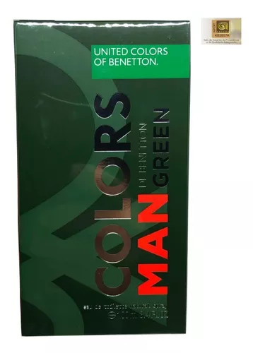 Perfume Colors Man Green Benetton Edt 100ml - Selo Adipec