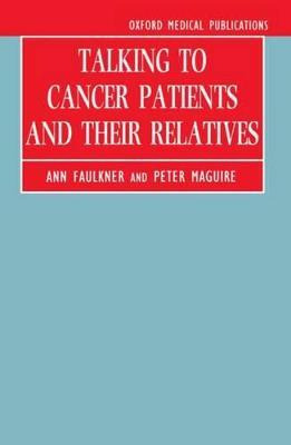 Libro Talking To Cancer Patients And Their Relatives - An...