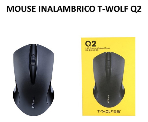 Mouse Inalambrico T-wolf Q2