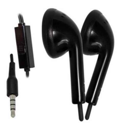 Audifonos Negros Originales Huawei Jack 3.5