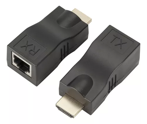 Extensor Hdmi A Rj45 - Hdmi A Rj45 30 Metros -par