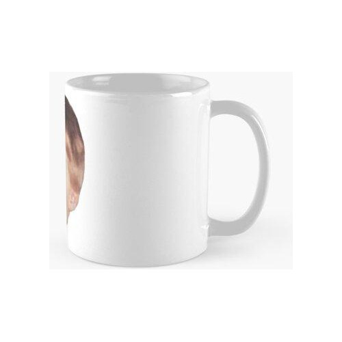 Taza Niño Pequeño Pelirrojo Gordo Riendo Burlándose Divertid