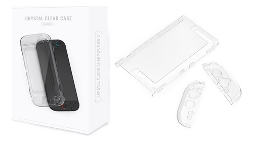 Funda Protectora Transparente Switch2 Carcasa Pc Cristalmcd