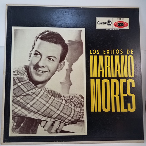 Mariano Mores Lirica Popular Los Exitos Vinilo Tango Lp Mb+