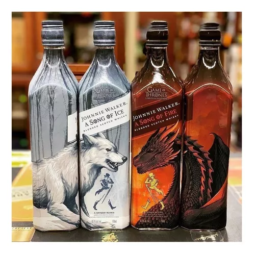 Kit Whisky Game Of Thrones - Song Of Fire e Song Of Ice