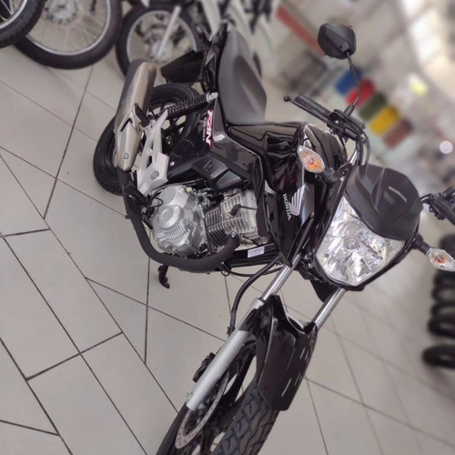 Moto Honda Cg 160 Fan Preta 2024 2024 0km Com Garantia