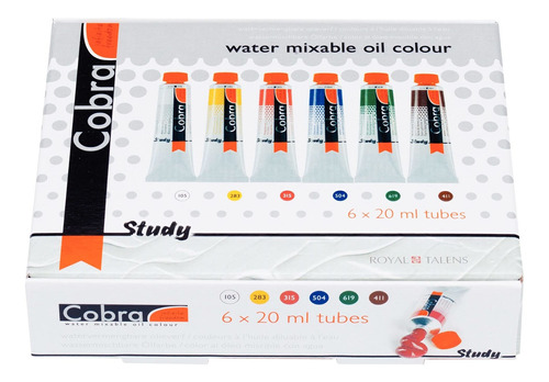 Cobra Estudio Set 20ml 6 Pkg Ee.uu.: Un Tamaño Otro