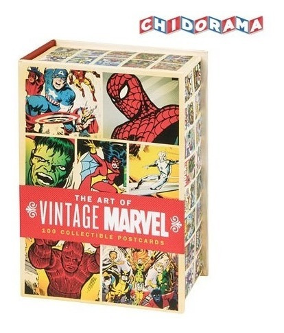 Libro - Art Of Vintage Marvel 100 Postales Spider-man Comics