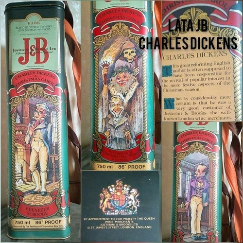 Lata J&b Charles Dickens Christmas England Blended Whisky