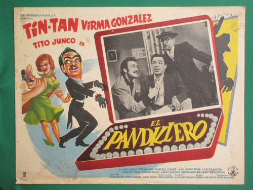 Tin Tan El Pandillero Tito Junco Original Cartel De Cine 1