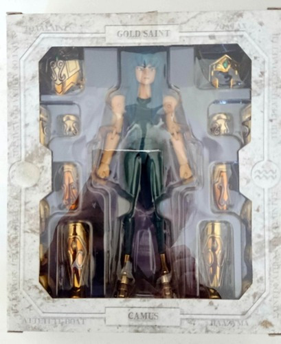 Cavaleiros Do Zodiaco Camus Aquario Cloth Myth 1.0 Bandai
