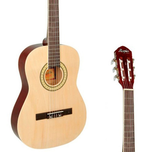 Violão clássico infantil Tagima Memphis AC-34 para destros black verniz brilhante