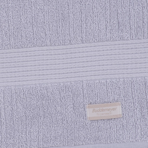 8 Toalhas Banhão 1,5x90cm Canelado 100% Algodão Buddemeyer